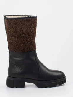 Copenhagen – Winterstiefel aus Glattleder Schwarz