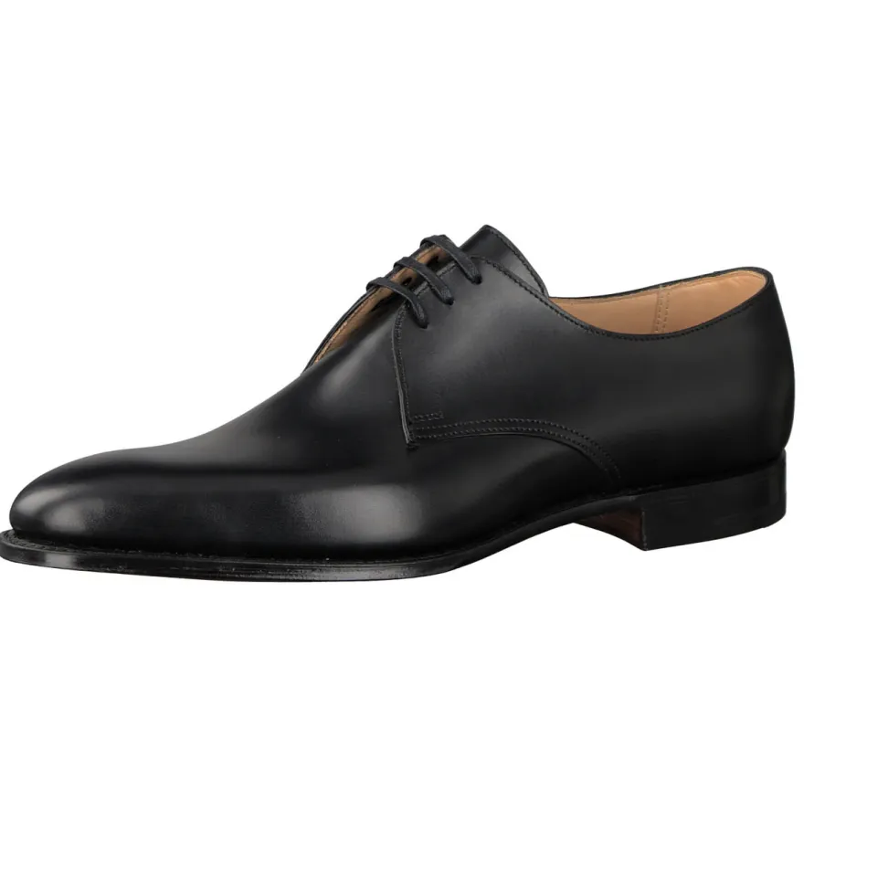 Crockett & Jones – Derby-Schuhe aus Kalbleder schwarz