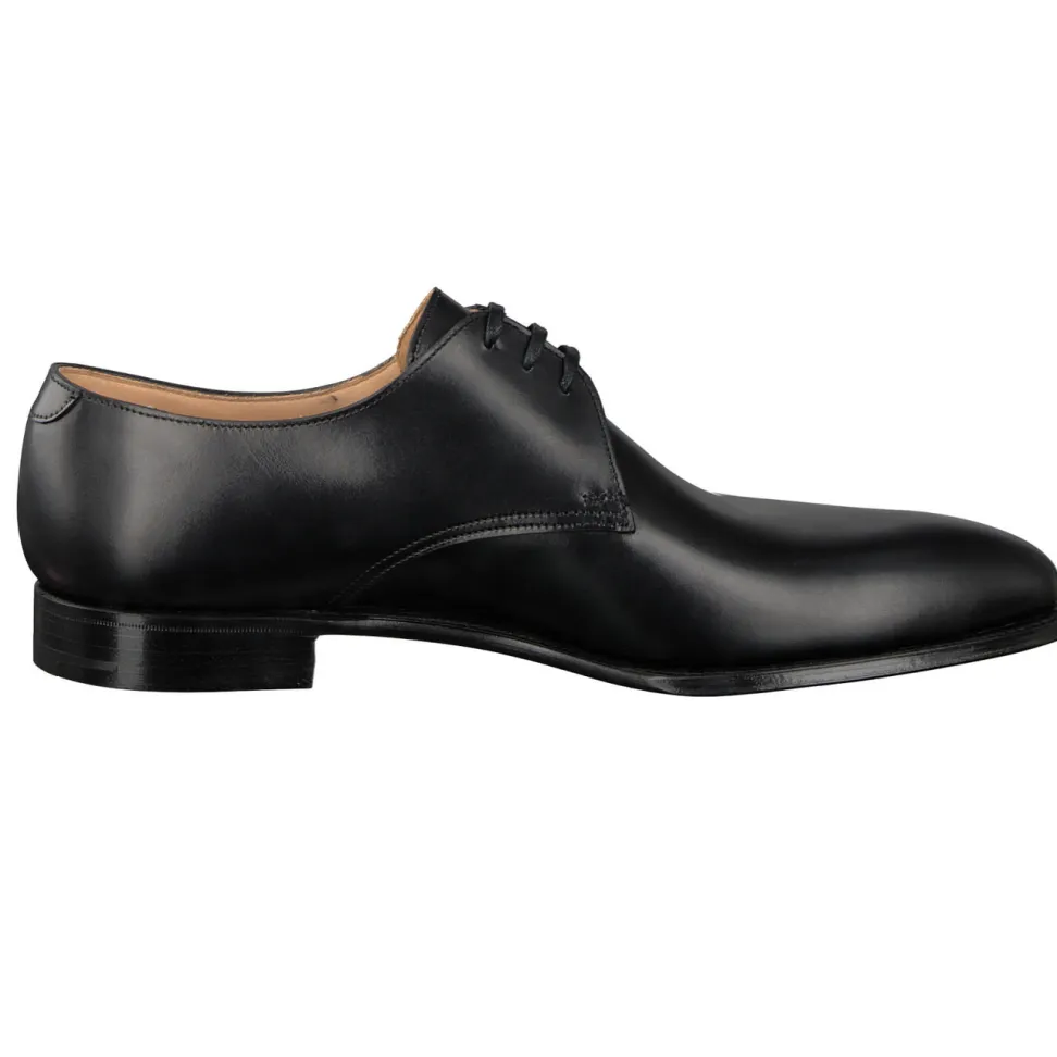 Crockett & Jones – Derby-Schuhe aus Kalbleder schwarz