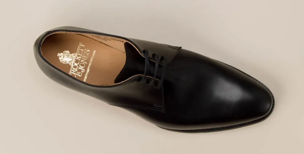 Crockett & Jones – Derby-Schuhe aus Kalbleder schwarz