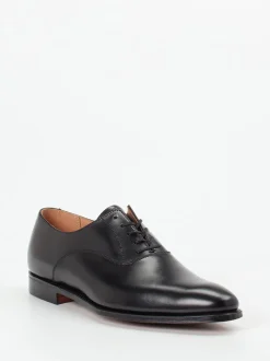 Crockett & Jones – Oxford aus Kalbleder Schwarz