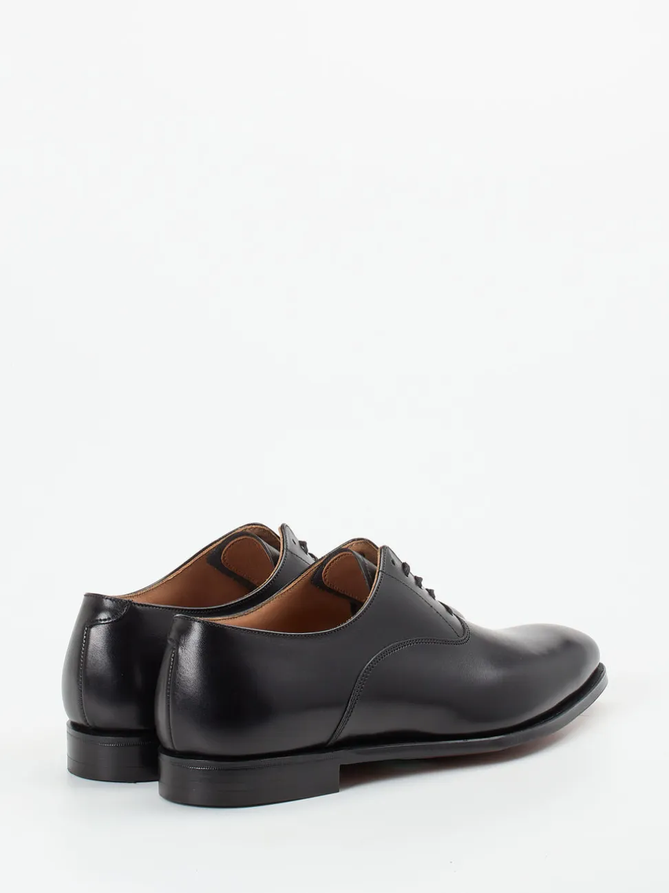 Crockett & Jones – Oxford aus Kalbleder Schwarz