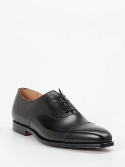 Crockett & Jones – Oxford-Schuhe aus Kalbleder Schwarz