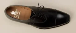 Crockett & Jones – Oxford-Schuhe aus Kalbleder Schwarz