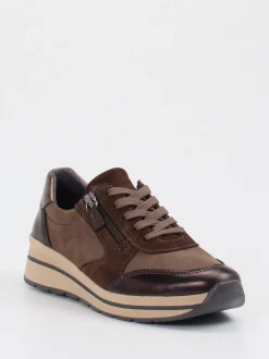 Cypres Soft – Komfort-Sneaker aus Nubukleder braun