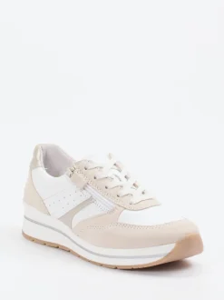 Cypres Soft – Komfort-Sneaker aus Leder in Beige