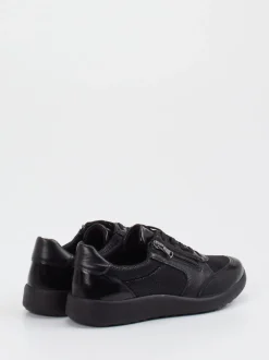 Cypres Soft – Komfort-Sneaker aus Stretchleder Schwarz