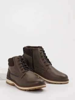 Cypres Soft – Schnürboots aus Synthetik in Braun