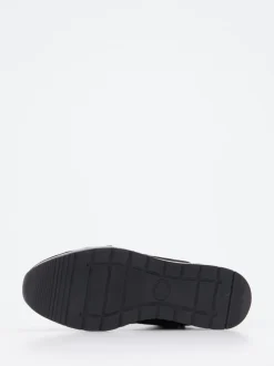 Cypres Soft – Sneaker-Stiefelette aus Veloursleder schwarz
