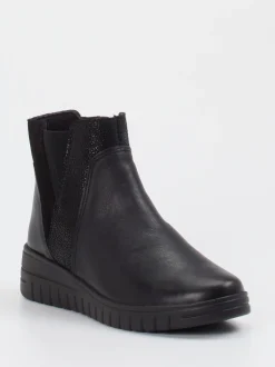 Cypres Soft – Stiefeletten aus Kalbleder Schwarz