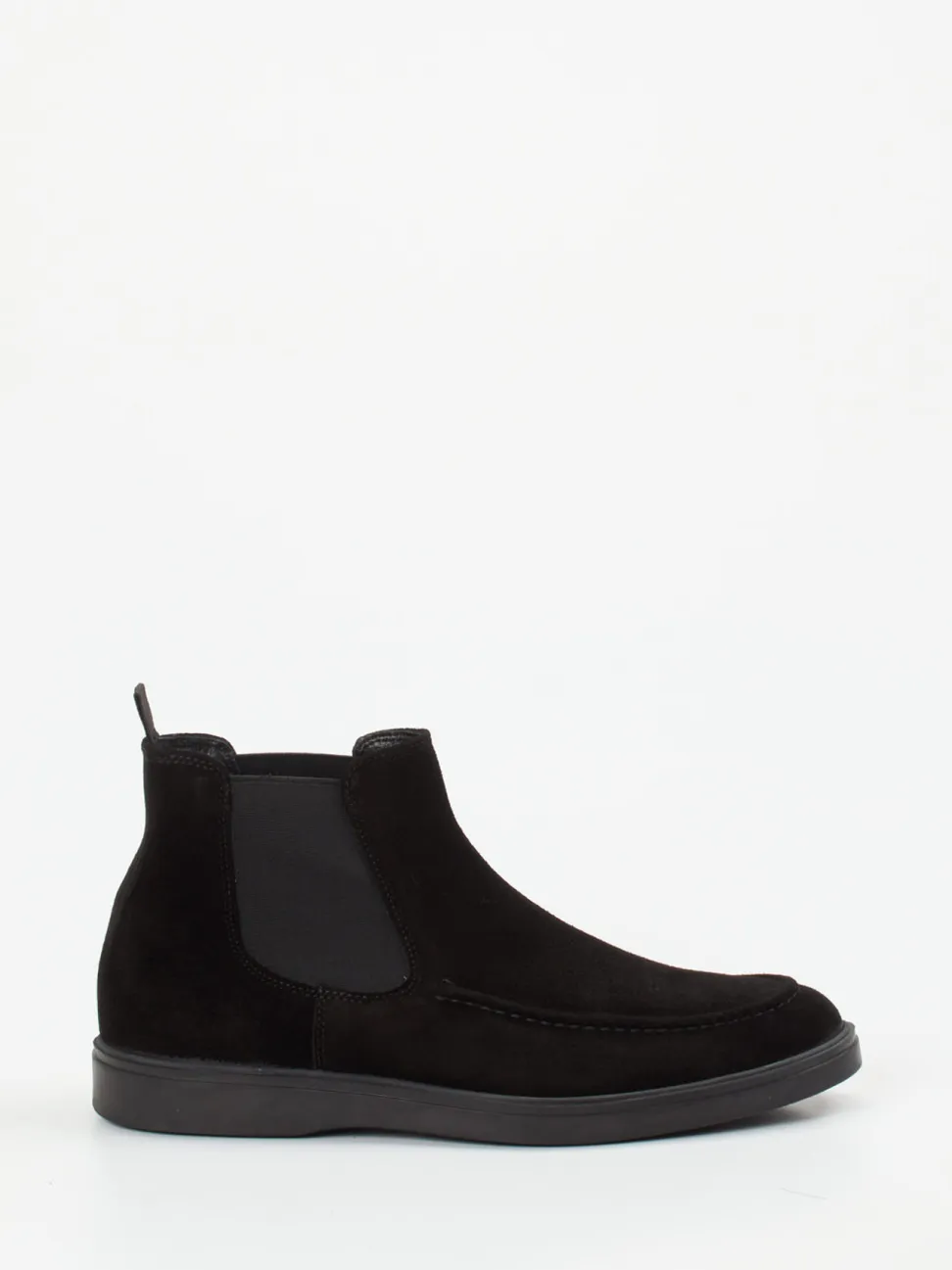 Daniel Kenneth – Chelsea Boots aus Veloursleder schwarz