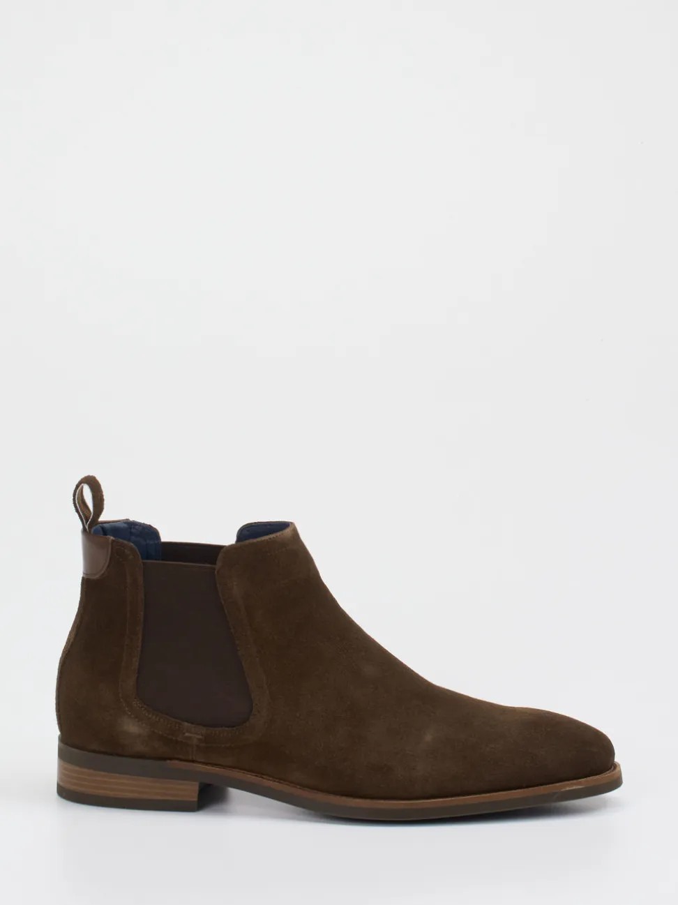 Daniel Kenneth – Chelsea Boots aus Veloursleder Braun