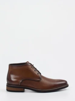 Daniel Kenneth – Desert Boot aus geprägtem Leder braun