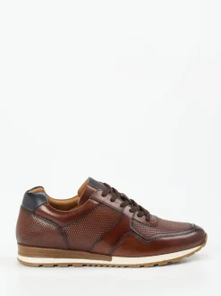 Daniel Kenneth – Herren-Sneaker aus Kalbleder Braun