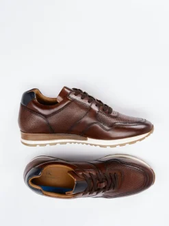 Daniel Kenneth – Herren-Sneaker aus Kalbleder Braun
