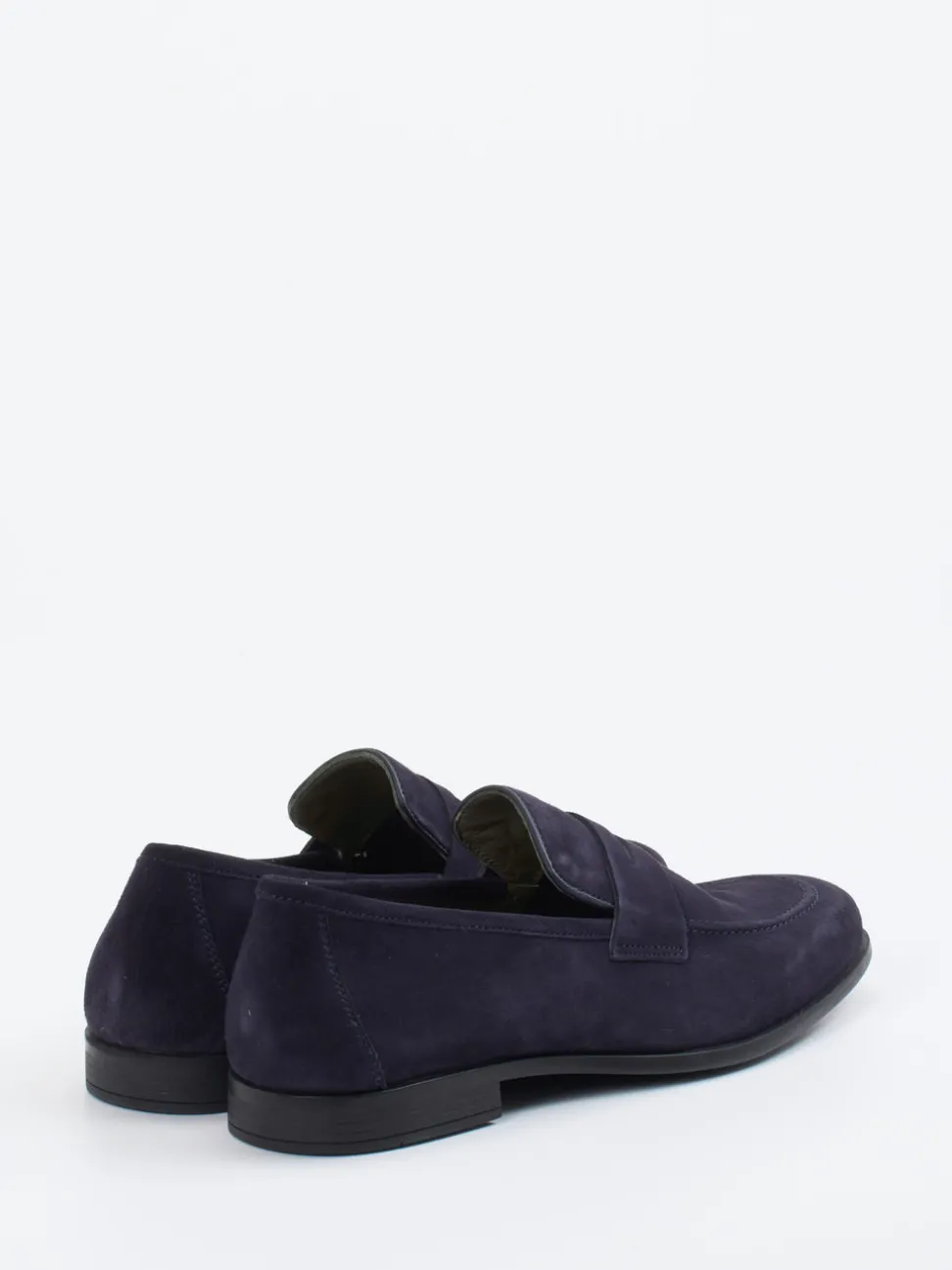 Daniel Kenneth – Loafer aus Veloursleder dunkelblau