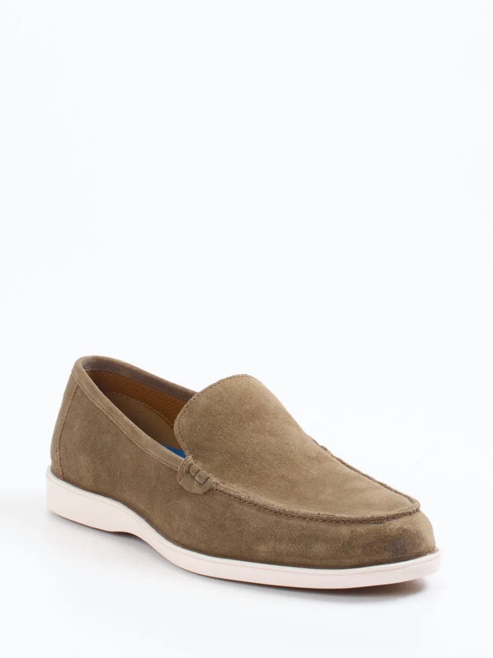 Daniel Kenneth – Loafer aus Veloursleder in Sandbeige