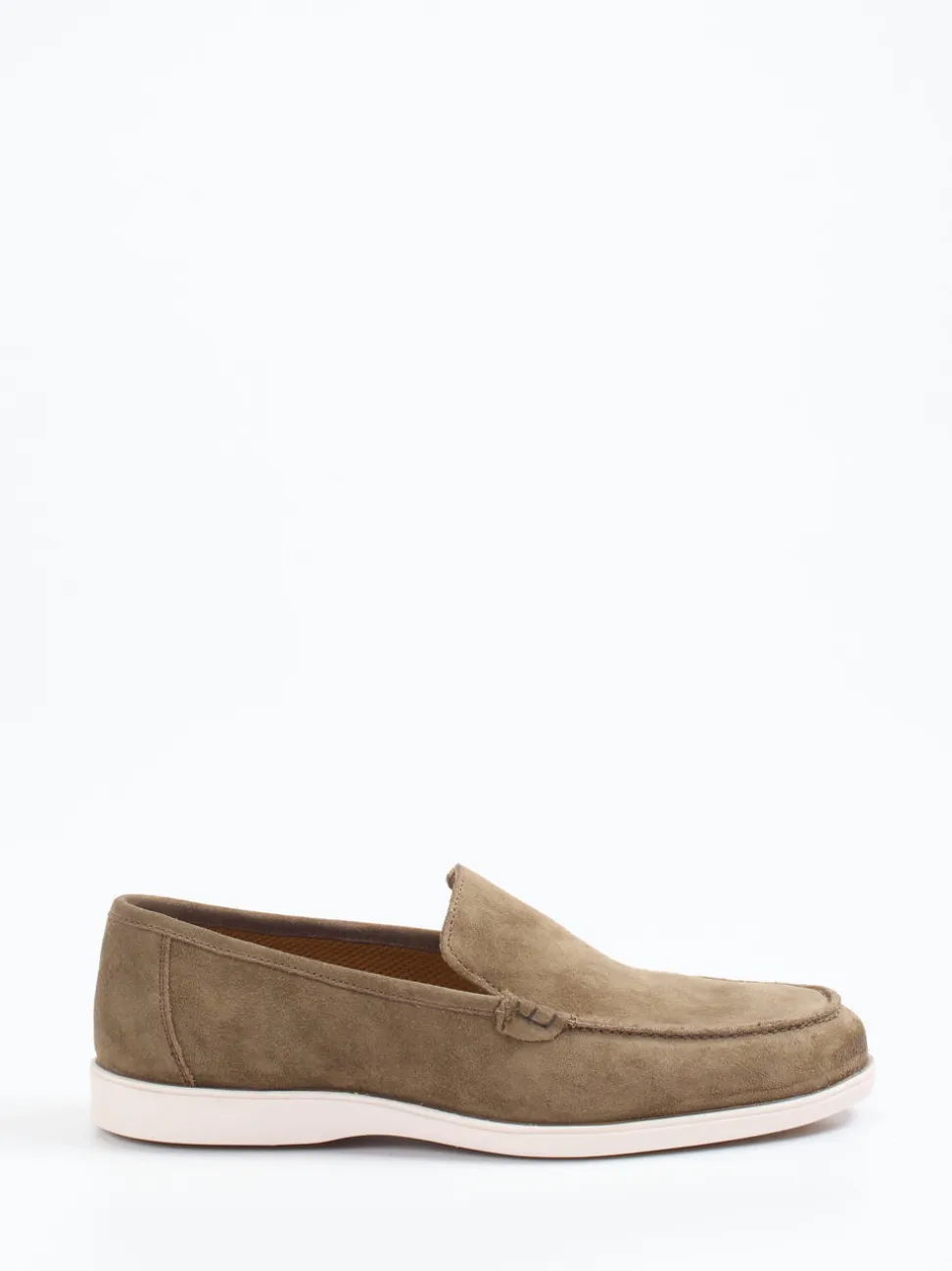 Daniel Kenneth – Loafer aus Veloursleder in Sandbeige