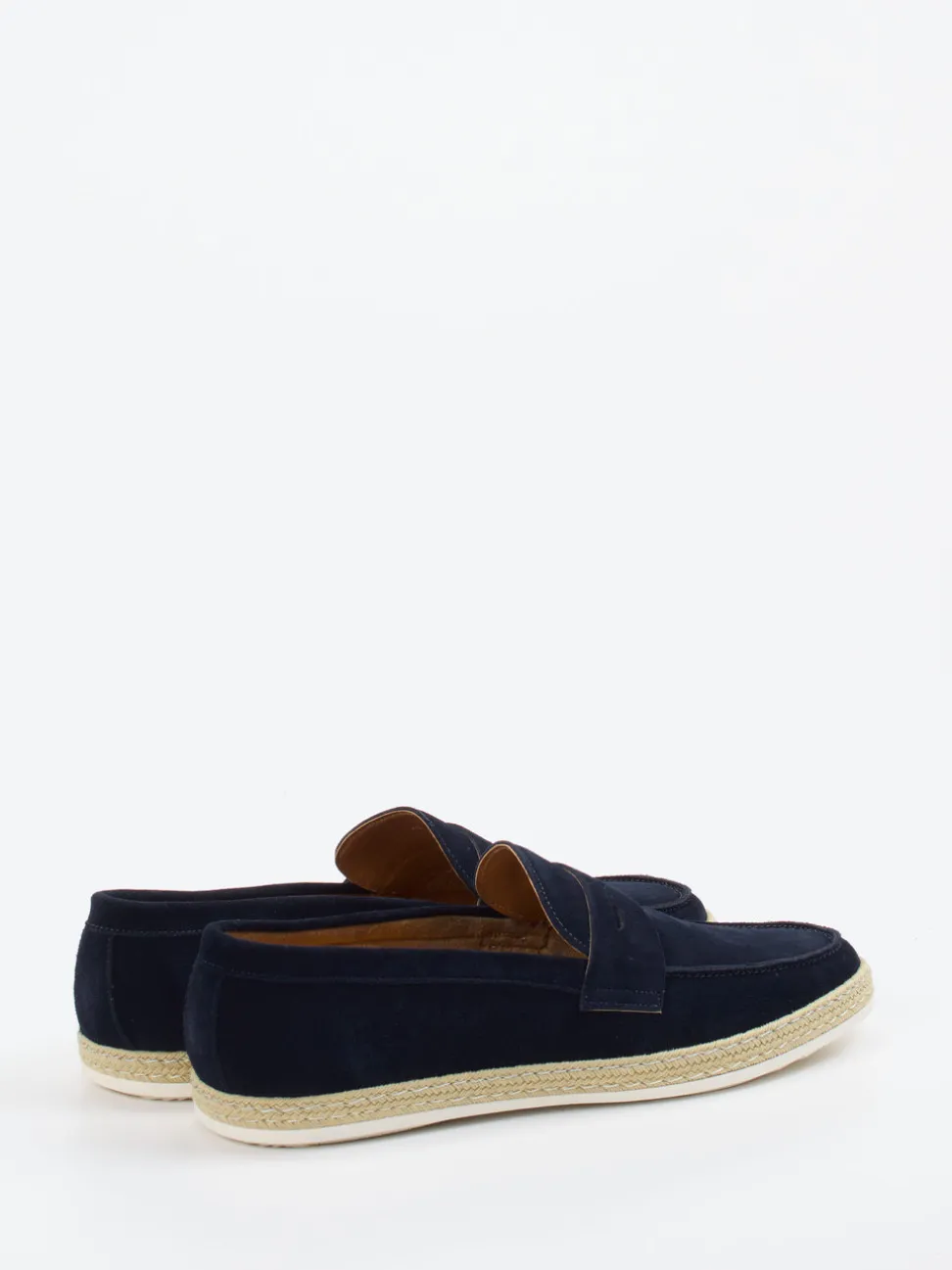 Daniel Kenneth – Loafer aus Veloursleder mit Jute