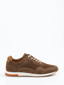 Daniel Kenneth – Retro-Sneaker aus Veloursleder Braun