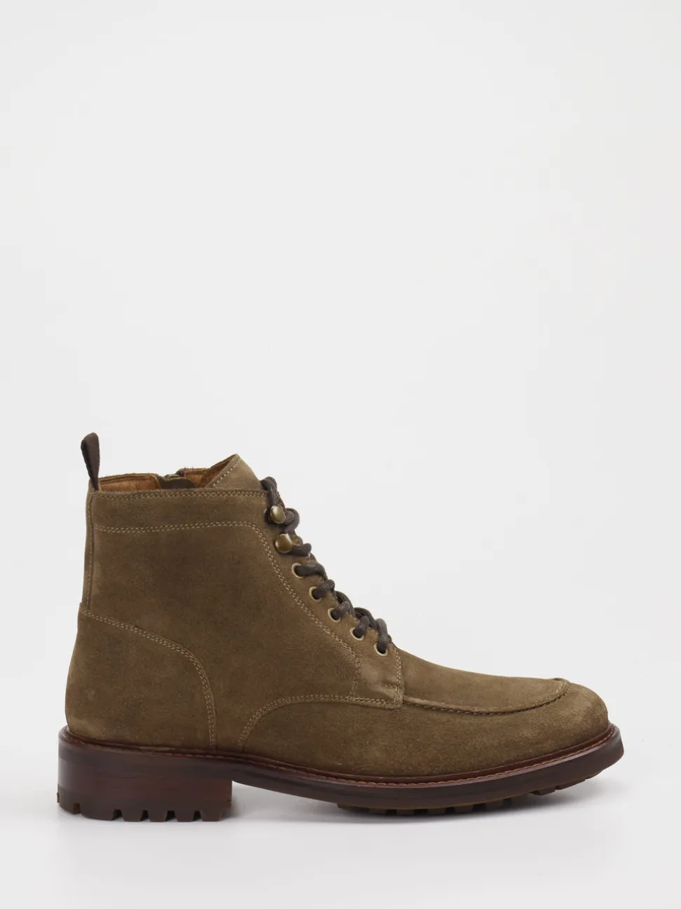 Daniel Kenneth – Schnürboots aus Veloursleder braun