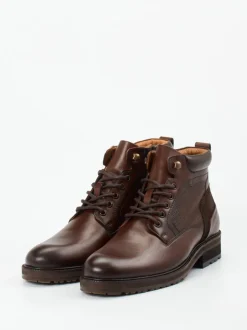 Daniel Kenneth – Schnürboots aus Kalbleder Dunkelbraun