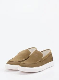 Daniel Kenneth – Slipper aus Lammleder sandbraun