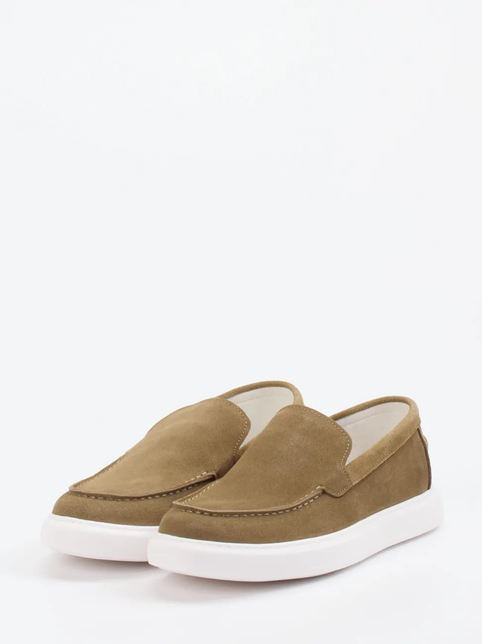 Daniel Kenneth – Slipper aus Lammleder sandbraun