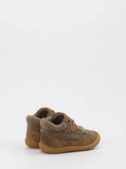 develab – Kinder-Boots aus Veloursleder und Wollfilz