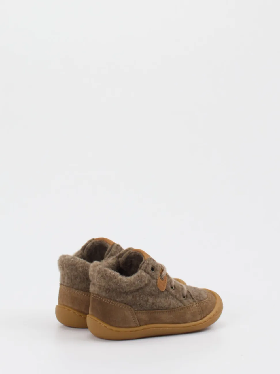 develab – Kinder-Boots aus Veloursleder und Wollfilz