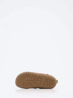 develab – Kinder-Halbschuhe aus Veloursleder weinrot