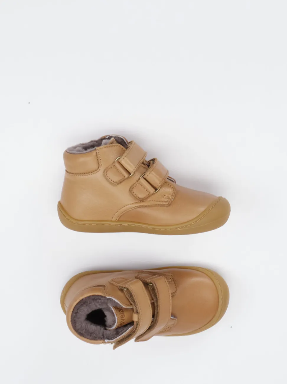 develab – Klett-Boots aus Kalbleder hellbraun