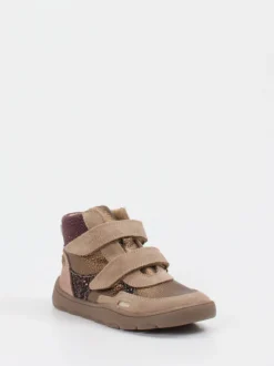 develab – Mid-Cut Sneaker aus Veloursleder braun