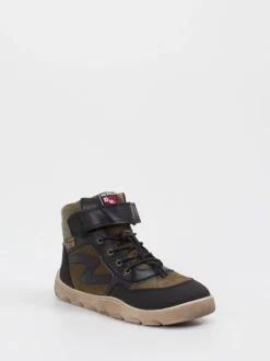 develab – Outdoor-Boots aus Veloursleder grün