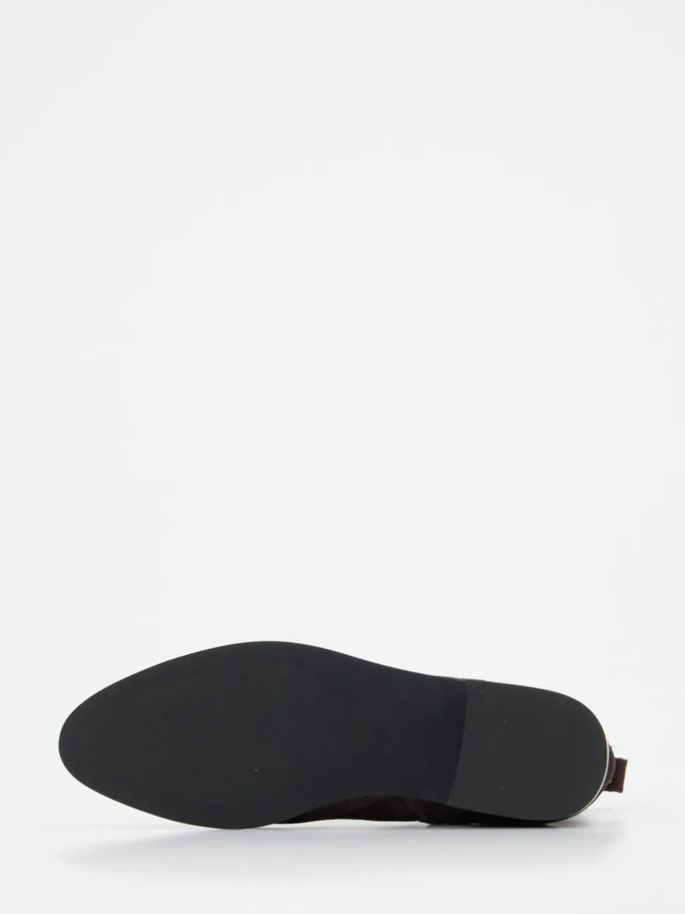 Di Lauro – Chelsea Boots aus Veloursleder Dunkelbraun