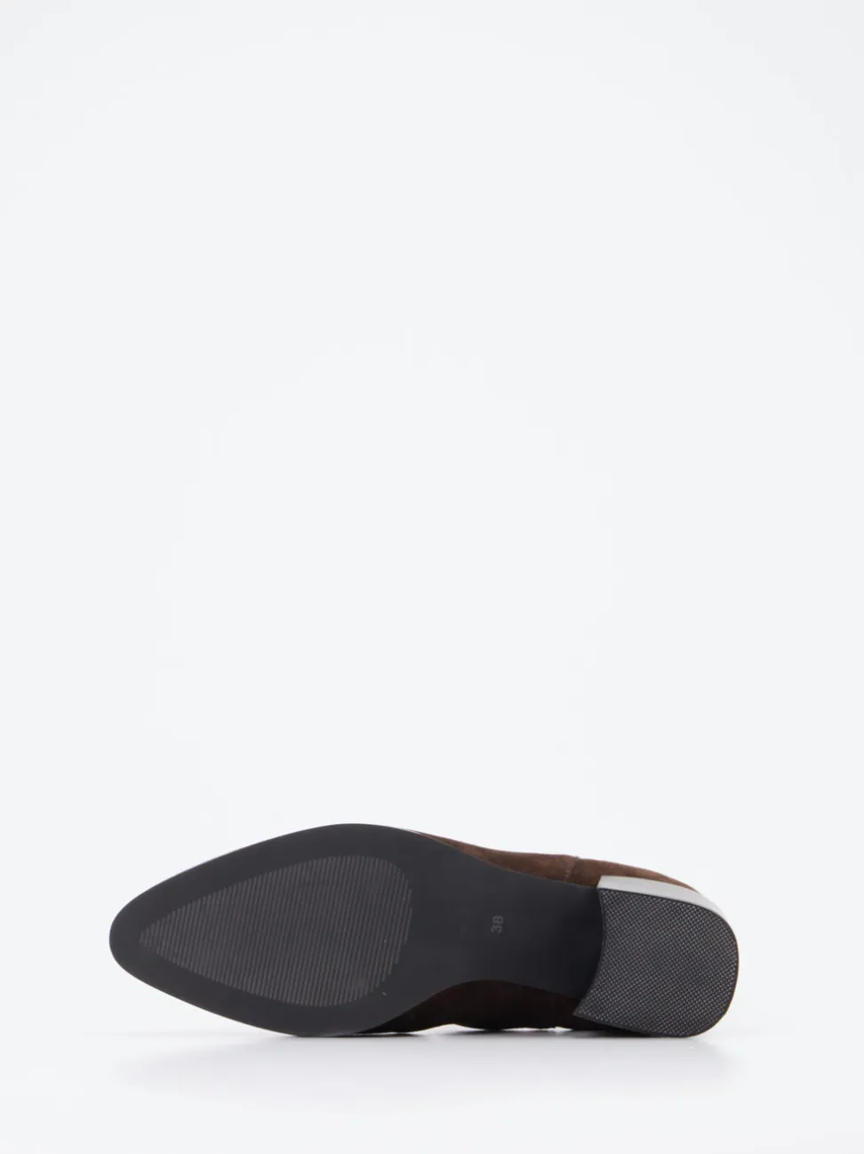 Di Lauro – Chelsea Boots aus Veloursleder dunkelbraun