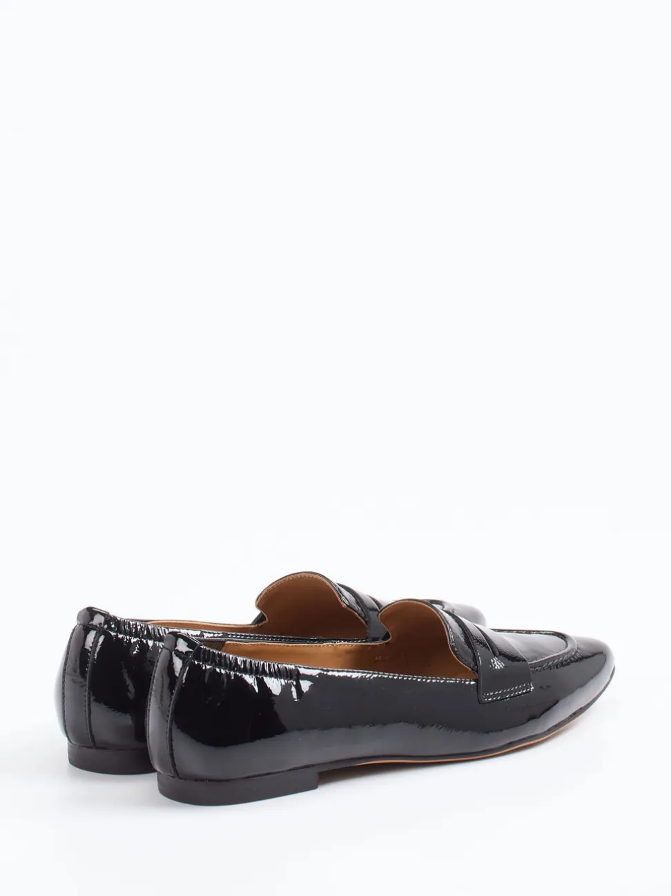 Di Lauro – Loafer aus Lackleder schwarz glänzend