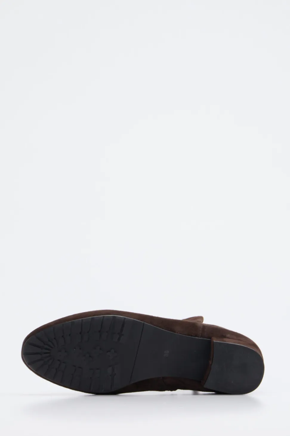 Di Lauro – Stiefeletten aus Veloursleder Dunkelbraun
