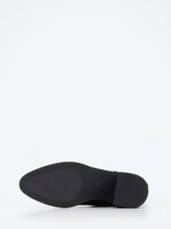 Di Lauro – Stiefeletten aus Veloursleder schwarz
