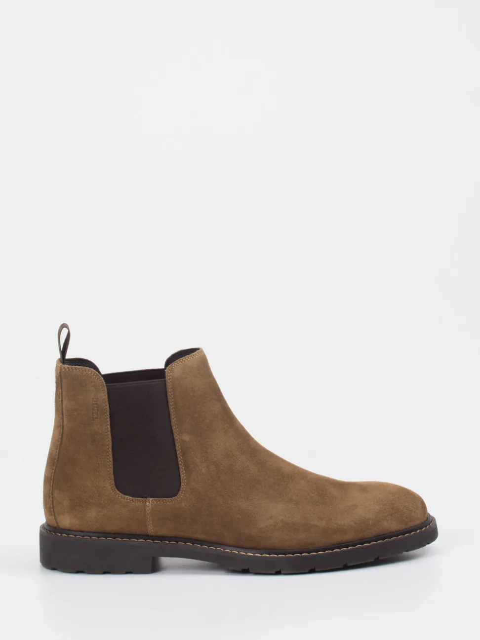 Digel – Chelsea Boots aus Veloursleder braun