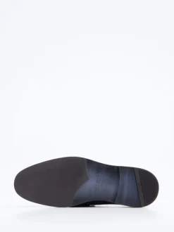 Digel – Loafer aus Veloursleder Dunkelblau