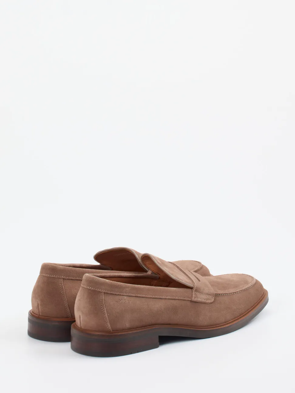 Digel – Loafer aus Veloursleder sandbeige