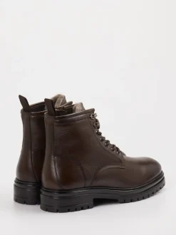 Digel – Schnürboots aus Leder dunkelbraun