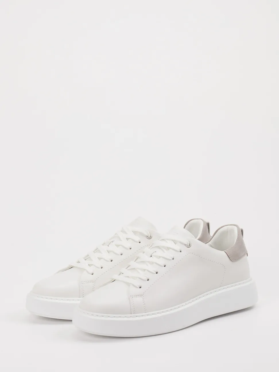 Digel – Sneaker aus Kalbleder in Off-White