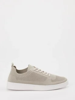 Digel – Sneaker aus Textil in Beigegrau
