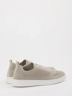 Digel – Sneaker aus Textil in Beigegrau