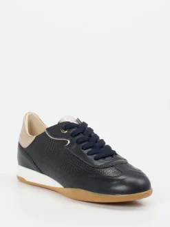 DL Sport – Sneaker aus Kalbleder Dunkelblau