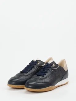 DL Sport – Sneaker aus Kalbleder Dunkelblau