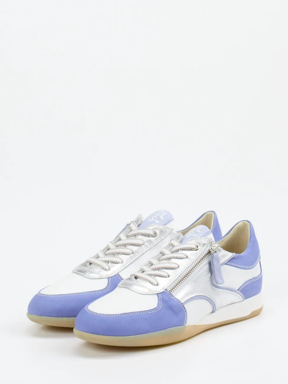 DL Sport – Sneaker aus Kalbleder in Lavendelblau
