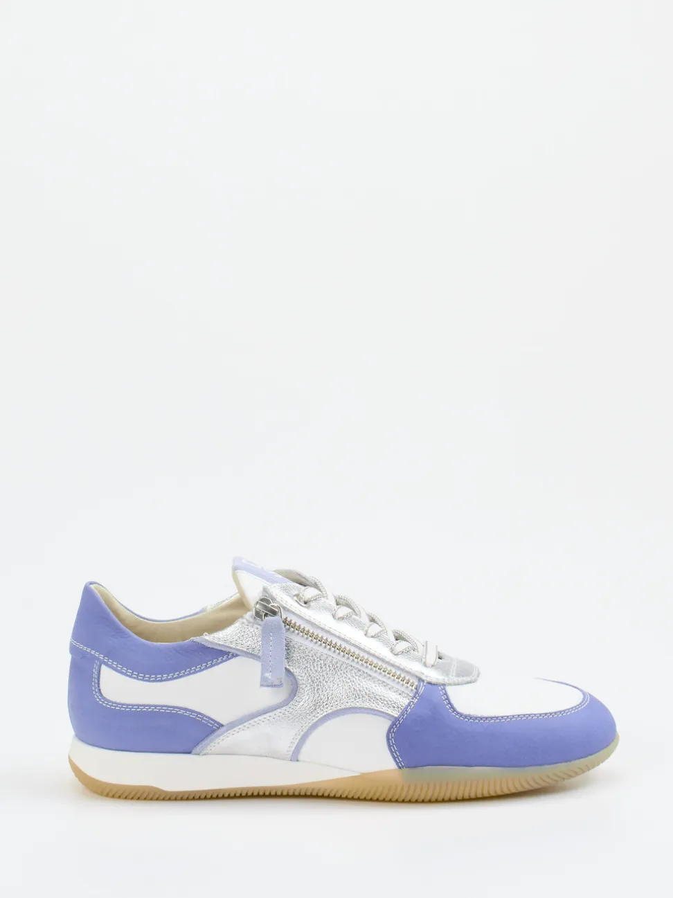 DL Sport – Sneaker aus Kalbleder in Lavendelblau